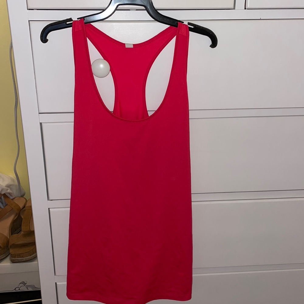 Pink Under Armor Tank Top